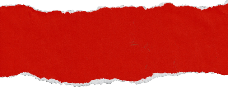 Red Ripped Paper